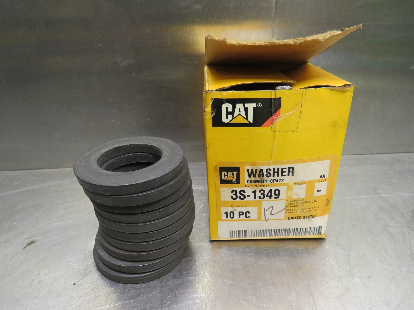 Caterpillar 3S-1349 Washer Lot of 10!