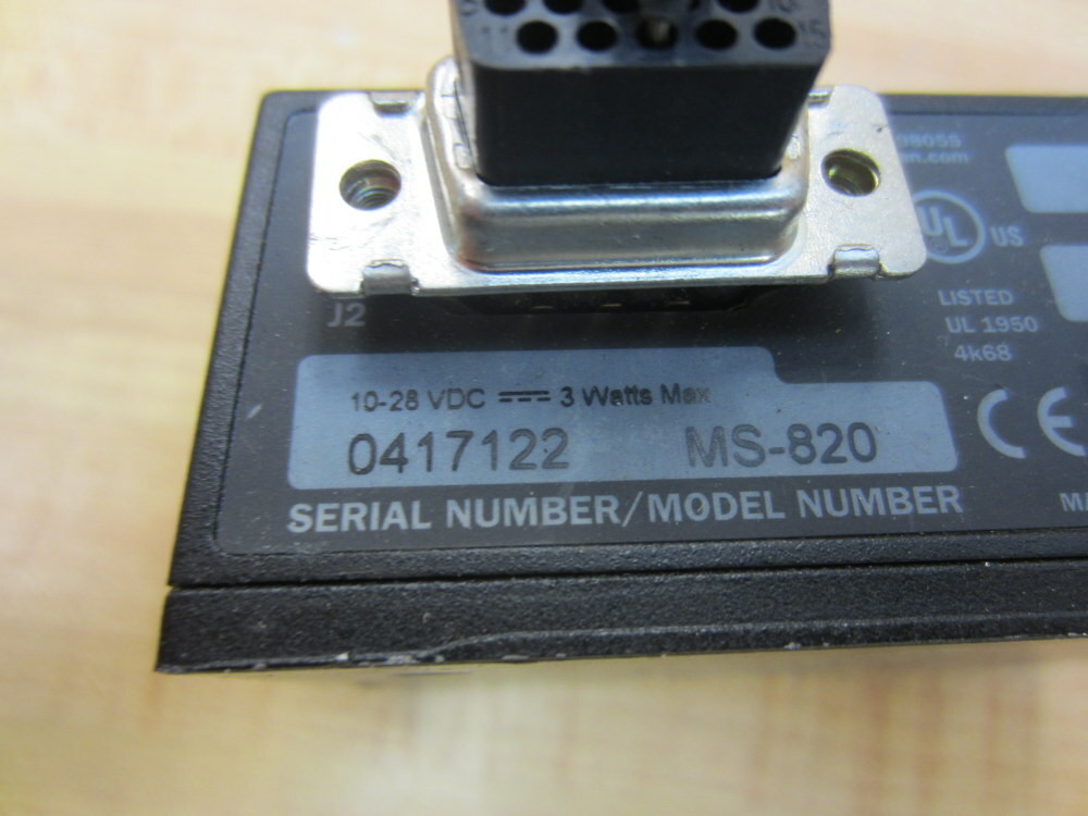 Microscan MS-820 Bar Code Scanner MS820 FIS-0820-0004