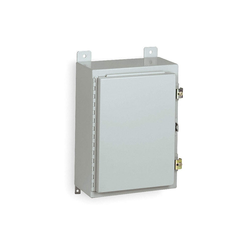 WIEGMANN N12242410 Enclosr,Metllc,24In.H x 24In.W x 10In.D 1ZHE1