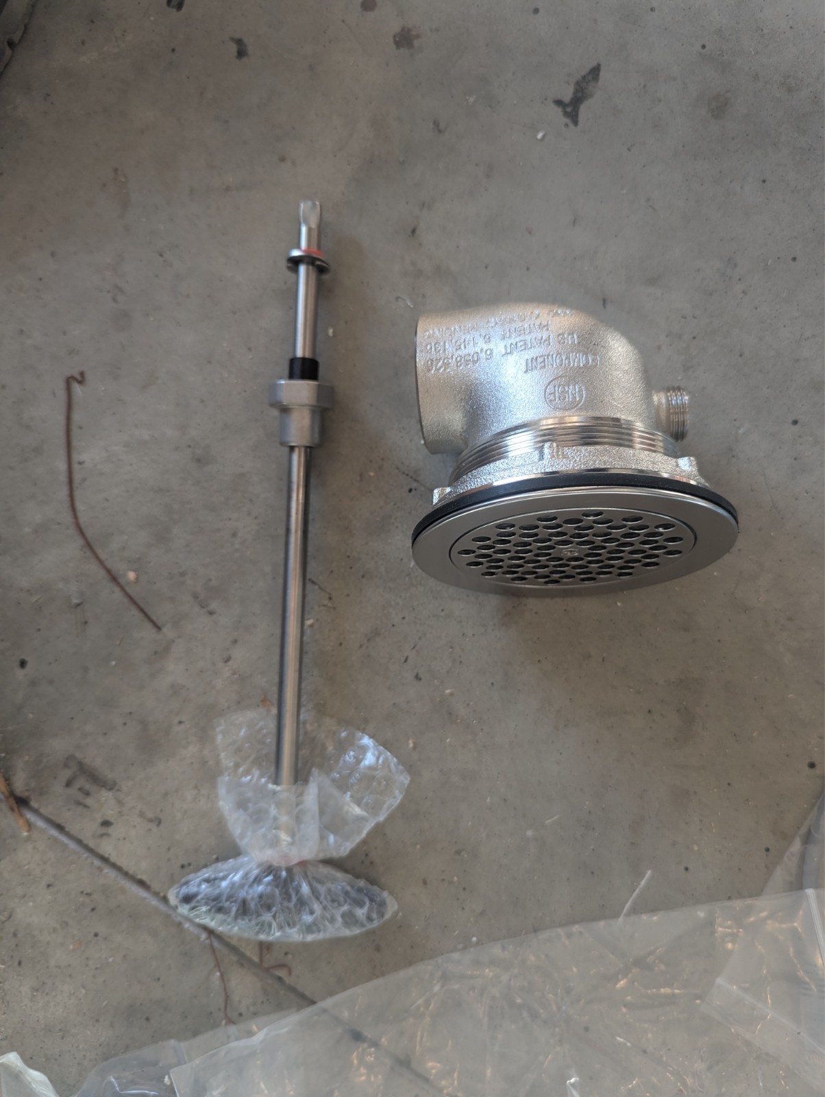 Drain Twist Waste 1-3/4NPS X 3-5/16SO 26985 for Power Soak Systems POW26985