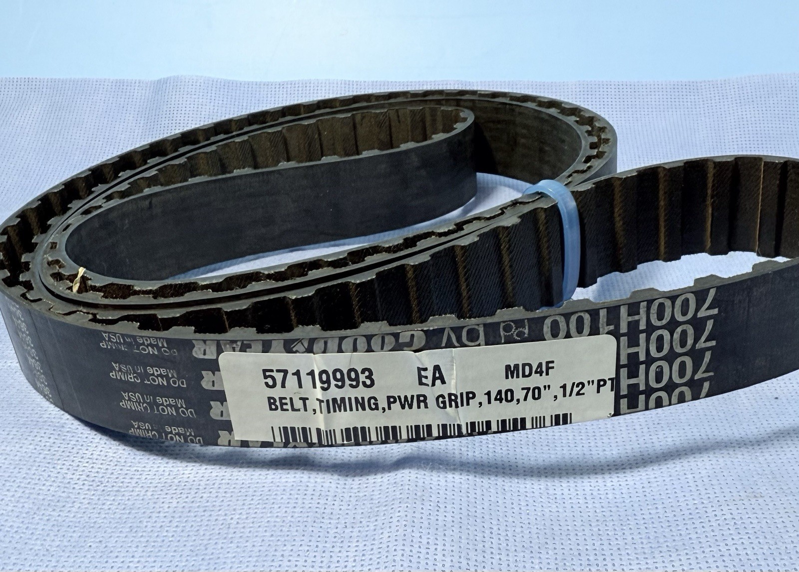 Goodyear 700H100 Power Grip Timing Belt Lot Of 3