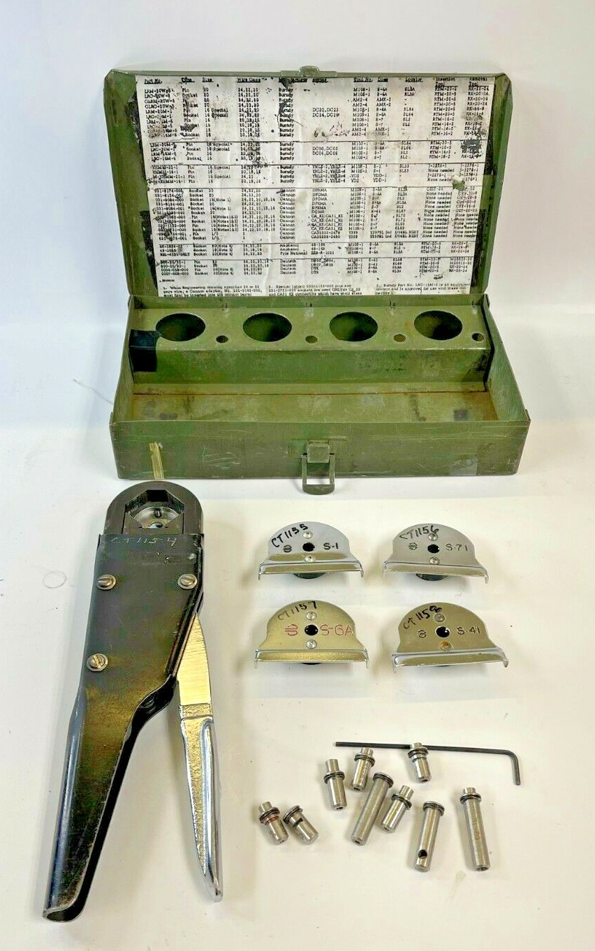 BURNDY CRIMP TOOL KIT M10S-1