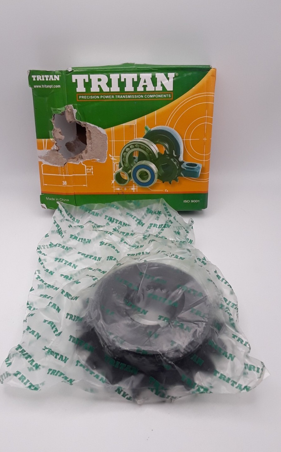 TRITAN 50BS18H X 1 1/4 Sprocket,5/8in,1 1/4in, 18 Teeth, Open Box/New