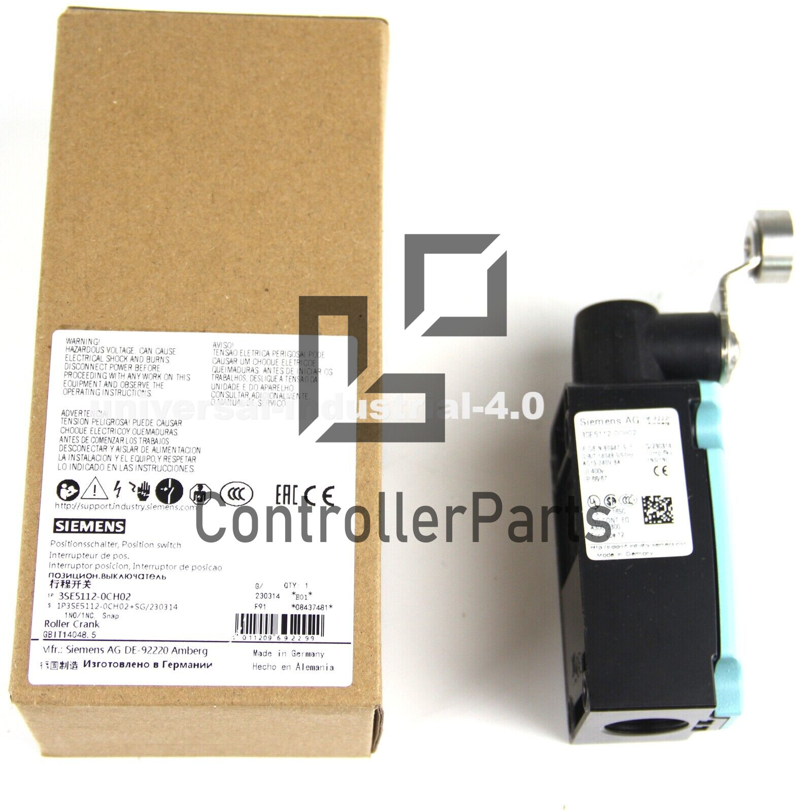 NEW 1PCS SIEMENS 3SE5112-0CH02 3SE51120CH02 Travel Switch