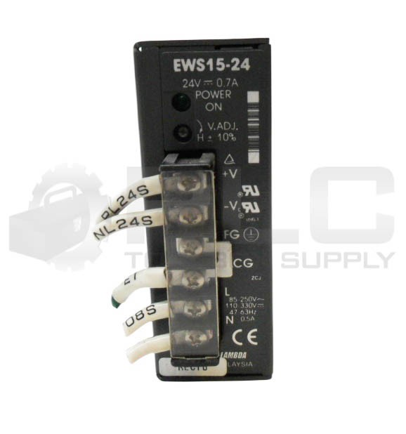NEMIC-LAMBDA EWS15-24 POWER SUPPLY 24V 0.7A 47-63HZ