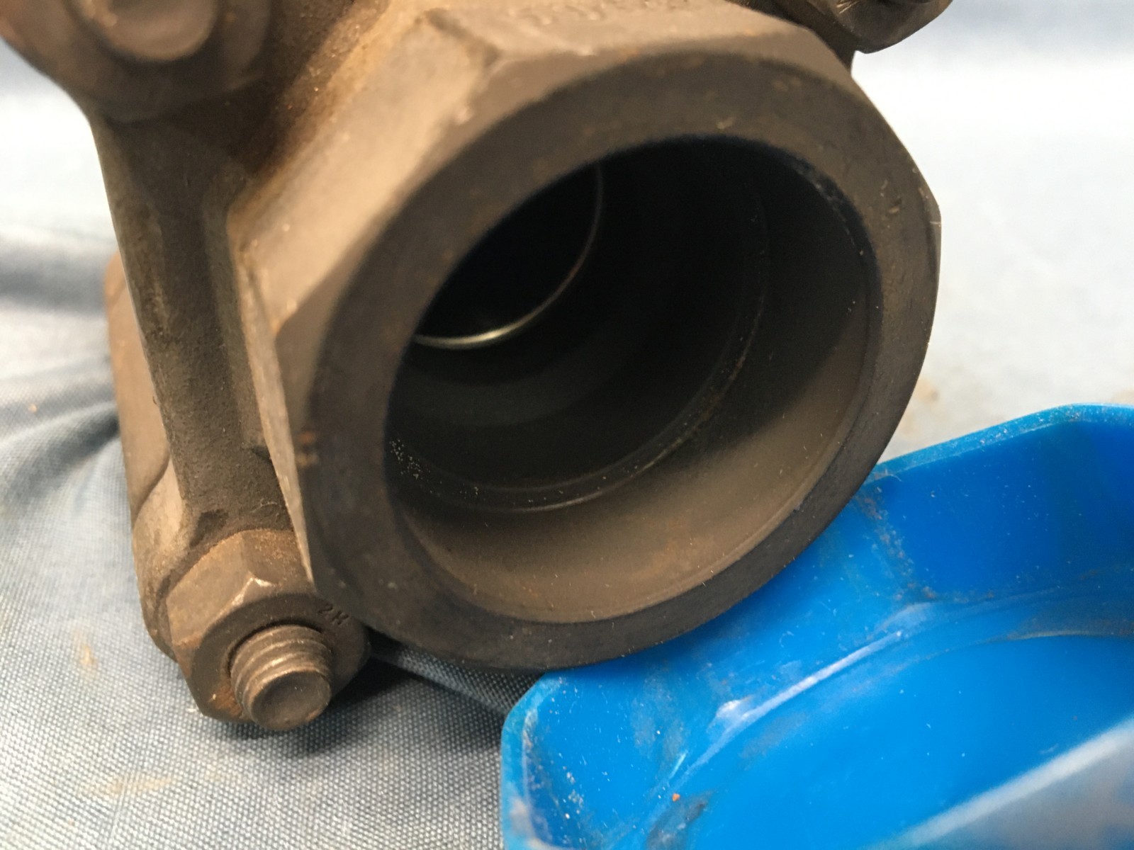Warren 356FRG 1″ Ball Valve 2000WCB WOG 316 Stainless Steel