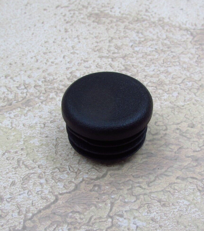 QTY 8 Plastic 7/8″ Inch OD, 14-20 Gauge Round Tube End Cap Insert Plug Glide