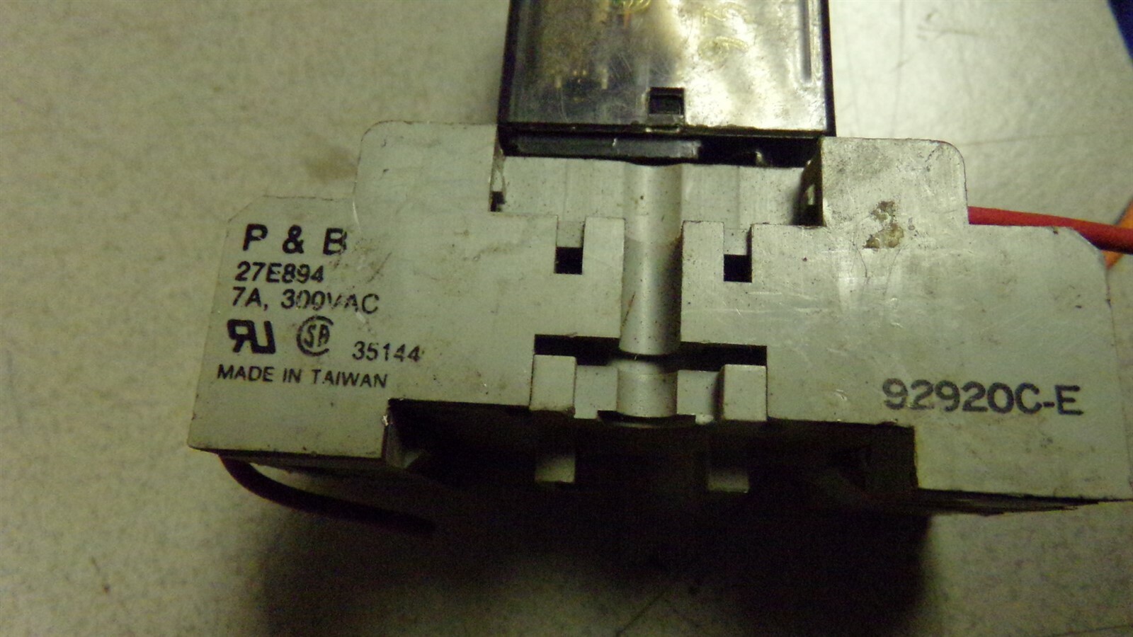 Potter & Brumfield KHAU-17A12N-120 Relay/Socket 27E894 *FREE SHIPPING*