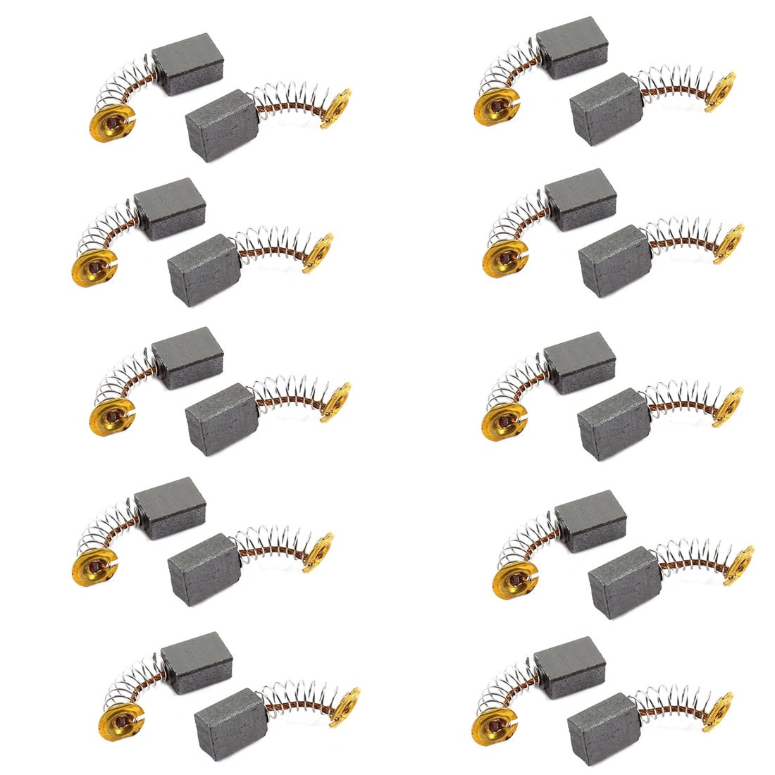 rotary tool Replacement 12mm x 9mm x 6mm Carbon Brush 10 Pairs