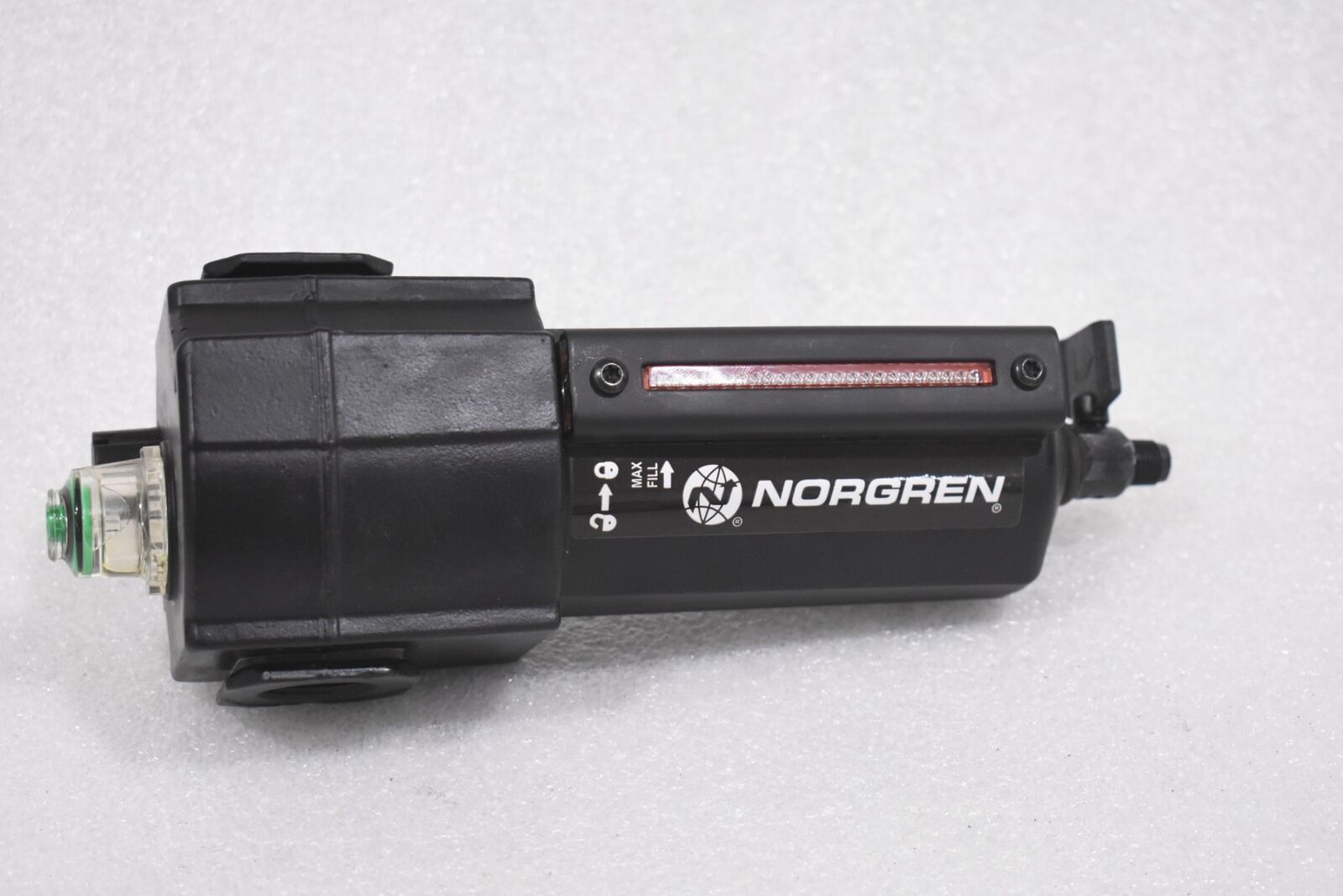NORGREN L74C-4AP-QDN OIL-FOG LUBRICATOR, 1/2″ NPT, 250PSI MAX, 175ºF/80ºC MAX