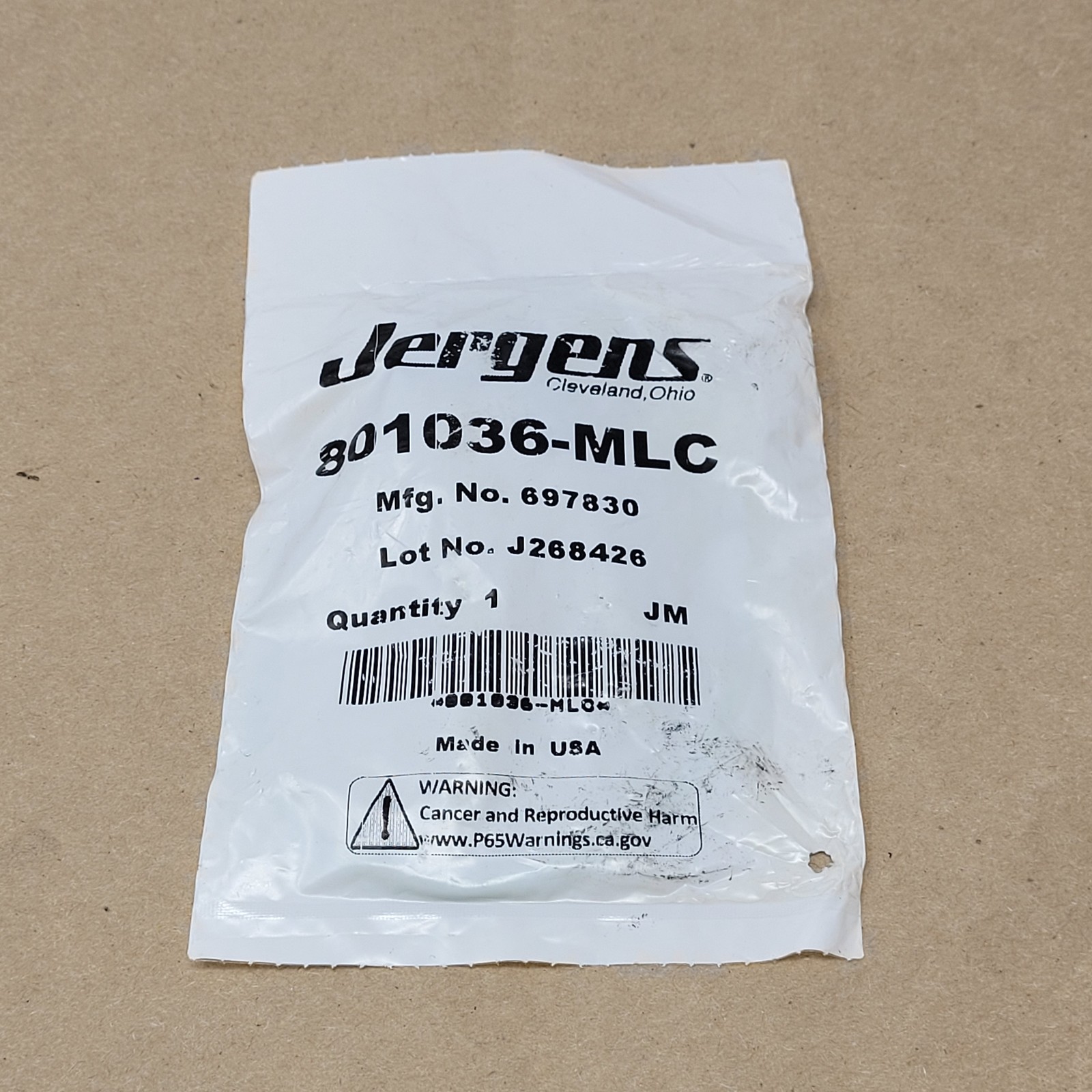 Jergens 801036-MLC T-Handle Quick Release Pin – NEW
