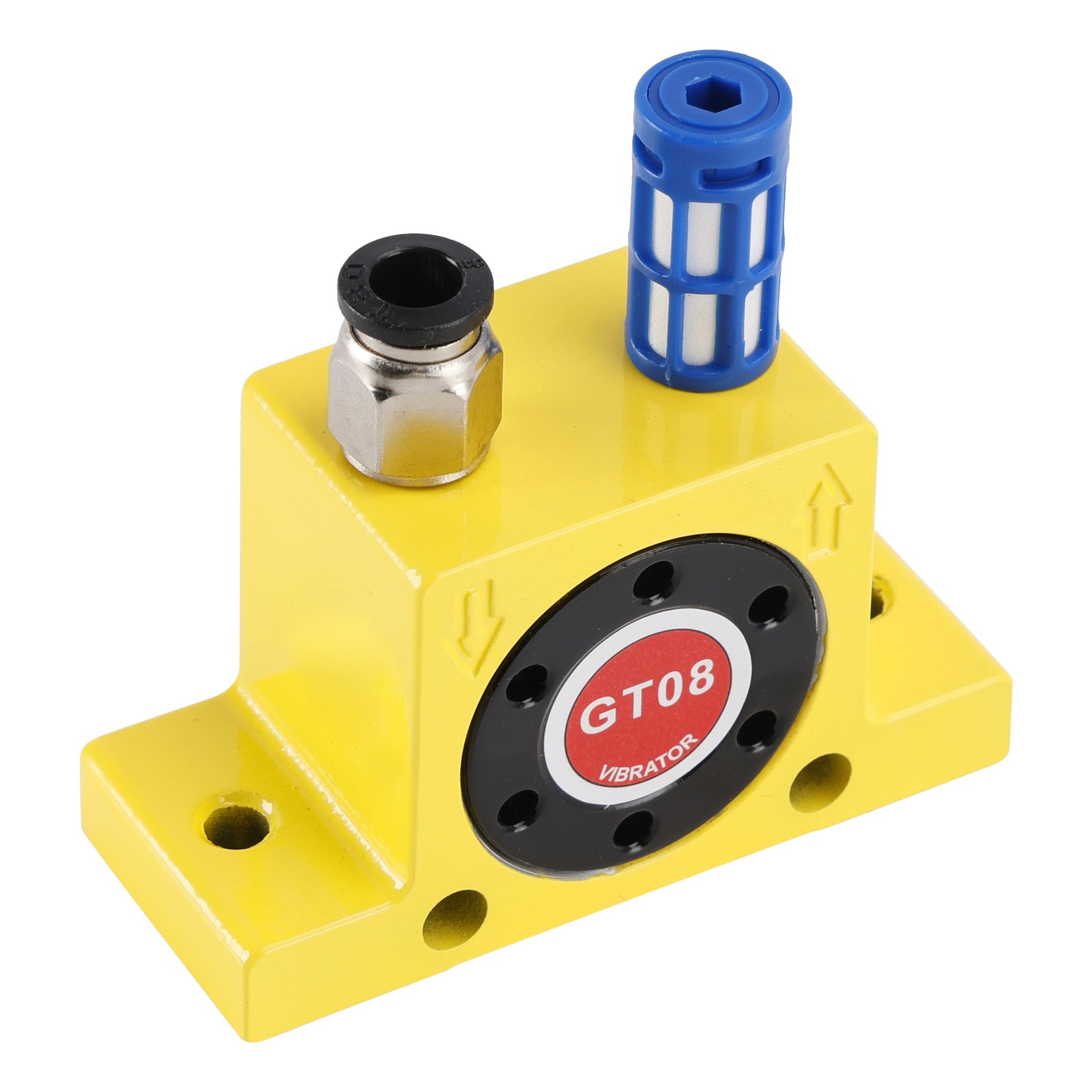 Pneumatic Turbine Vibrators GT08 1/8″ Silent Golden Industrial Vibrator