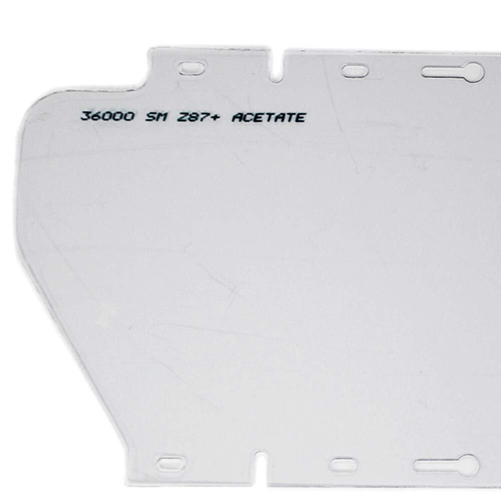 Sellstrom S36000 Replacement Window For 380 Series Face Shields, Clear Acetate
