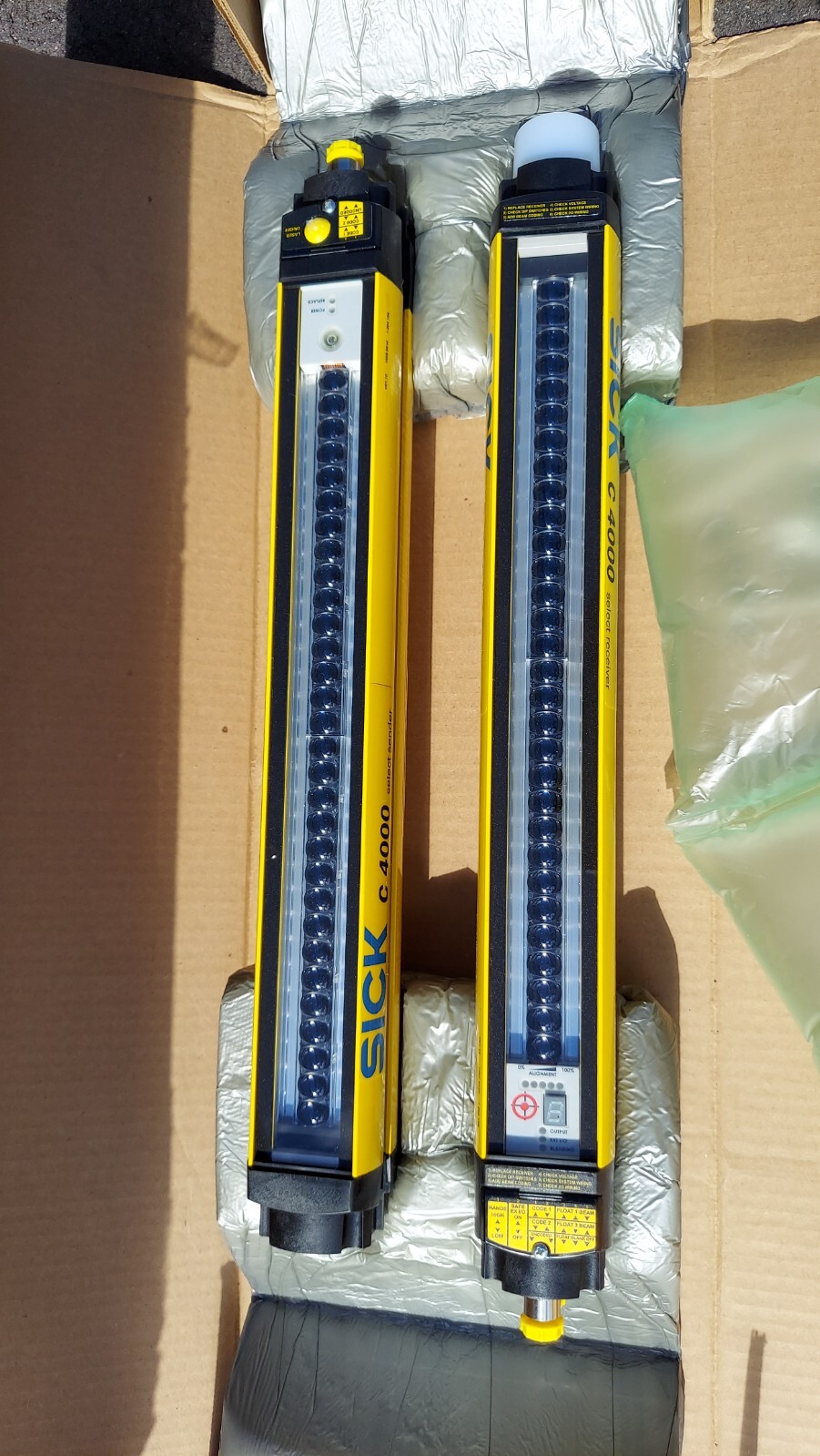 New Sick C4000 Light Curtain Set XC40E-0303A0A0CBC0 XC40S-0303A0A00BA0