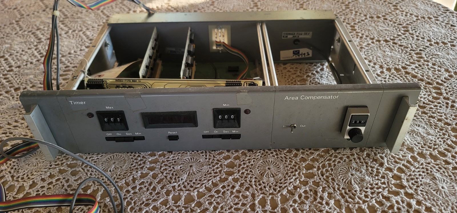 Timer + Area Compensator Unit A1022-7011 for Instron 1125