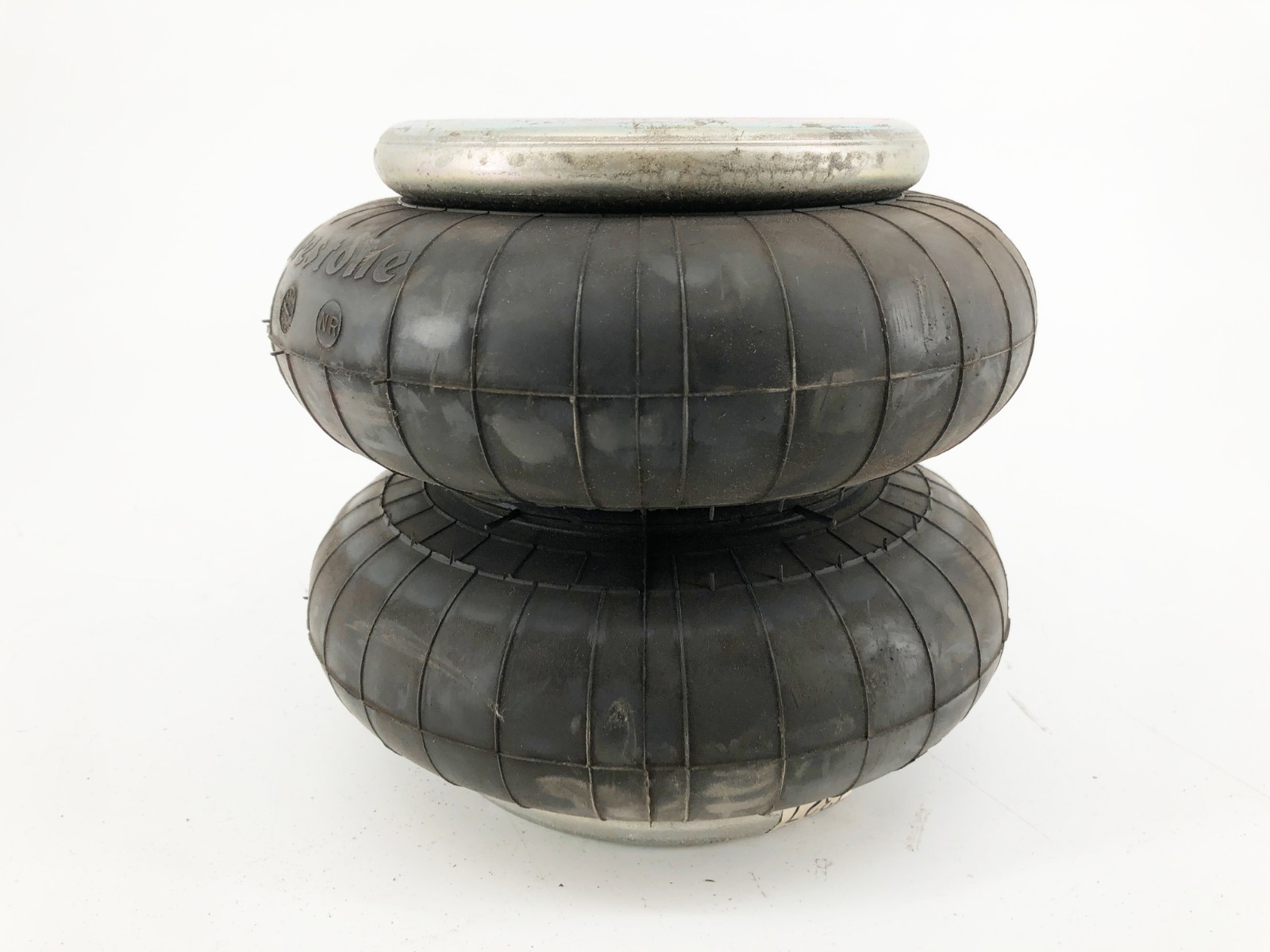 New Firestone W01-358-7327 Air Spring Double Conv. 3/4″ NPT Style 26 – No Box