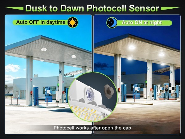 100W LED Canopy Light Commercial Gas Station Light IP65 13,500LM 4500/5000/5700K