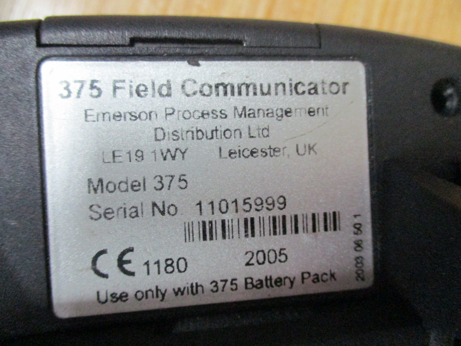 Emerson 375 Endress+Hauser Field Communicator DXR375 Enclosure Only