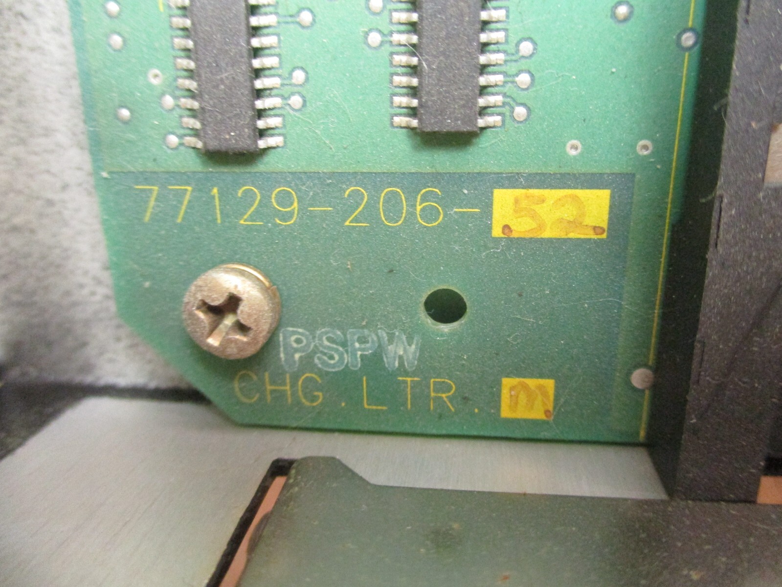 77129-206-52 CHG LTR M 77129-207-52 CHG LTR G 49944HM