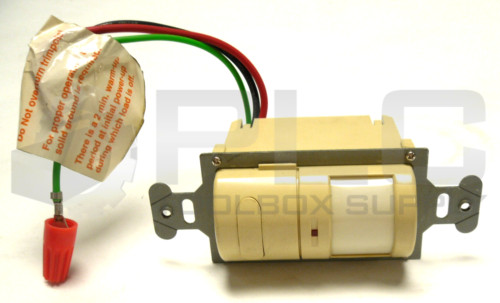 THE WATT STOPPER WS-347 PASSIVE INFRARED WALL SWITCH AUTOMATIC 347VAC 60HZ