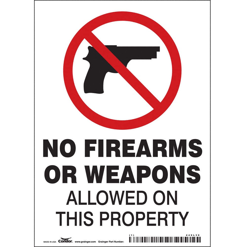 CONDOR 449L30 Safety Sign,7 in x 5 in,Vinyl 449L30