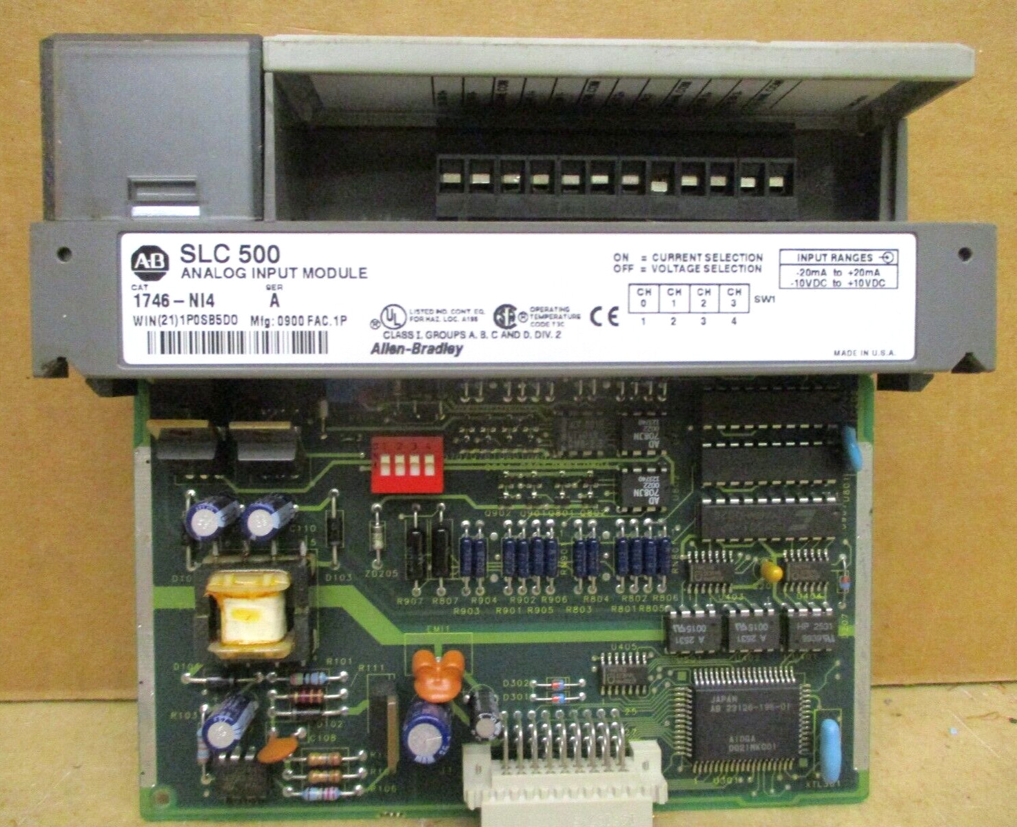 Allen-Bradley SLC 500 1746-P3 SLC 5/04 CPU 1747-L542 1747-DCM 1747-SDN 48694GN