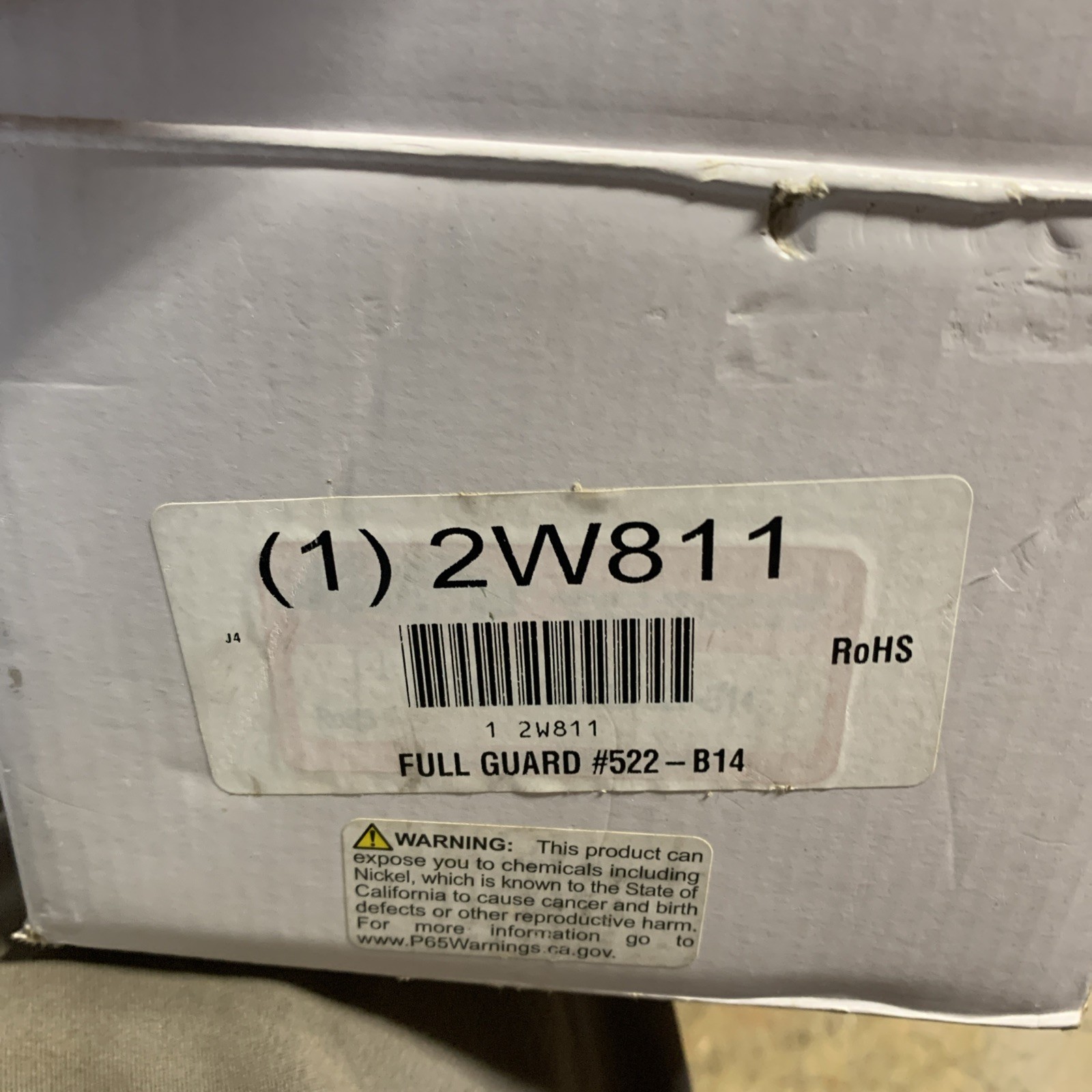 522-B14 LINEMASTER FULL GUARD For Foot Switch