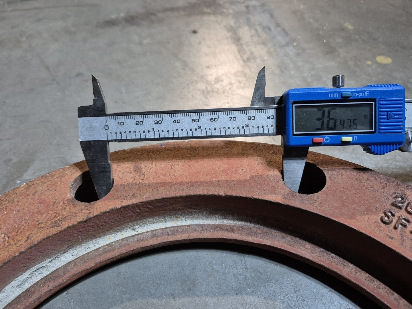 DELTAFLEX 8″ Class 150 Pipe Flange SDR7, SF=2.0, A536 GR65/45/12 – Parts