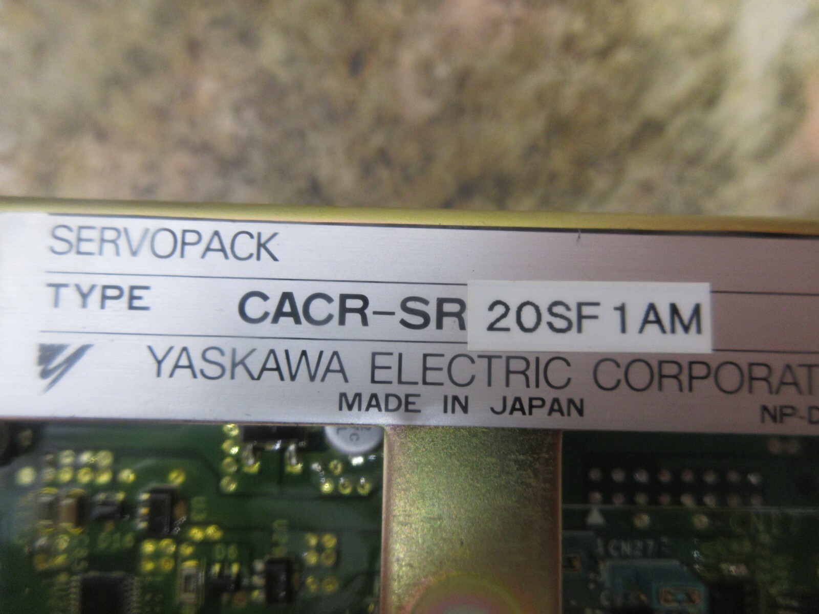 *SPECIAL PRICE* YASKAWA SERVOPACK CACR-SR20SF1AM CACR-SRCA60BF WARRANTY