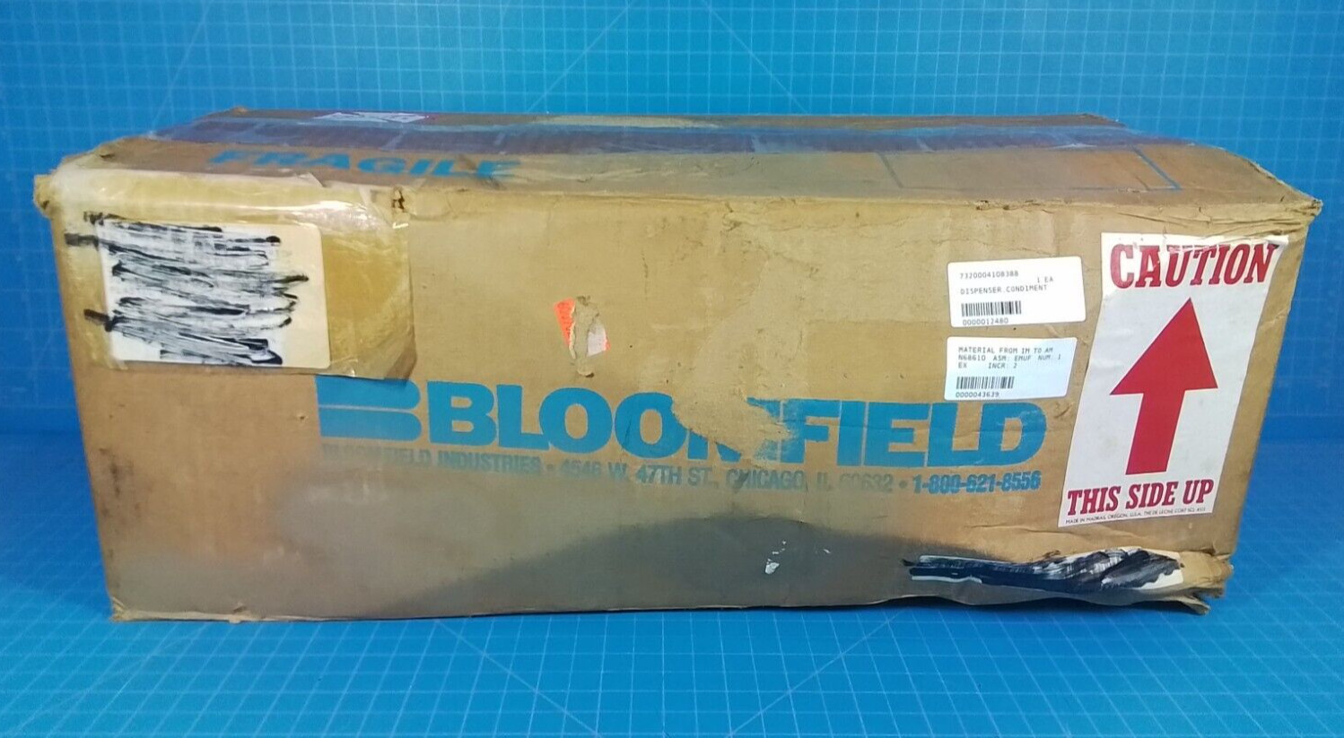Bloomfield Stainless Steel 4 Condiment Holder 345