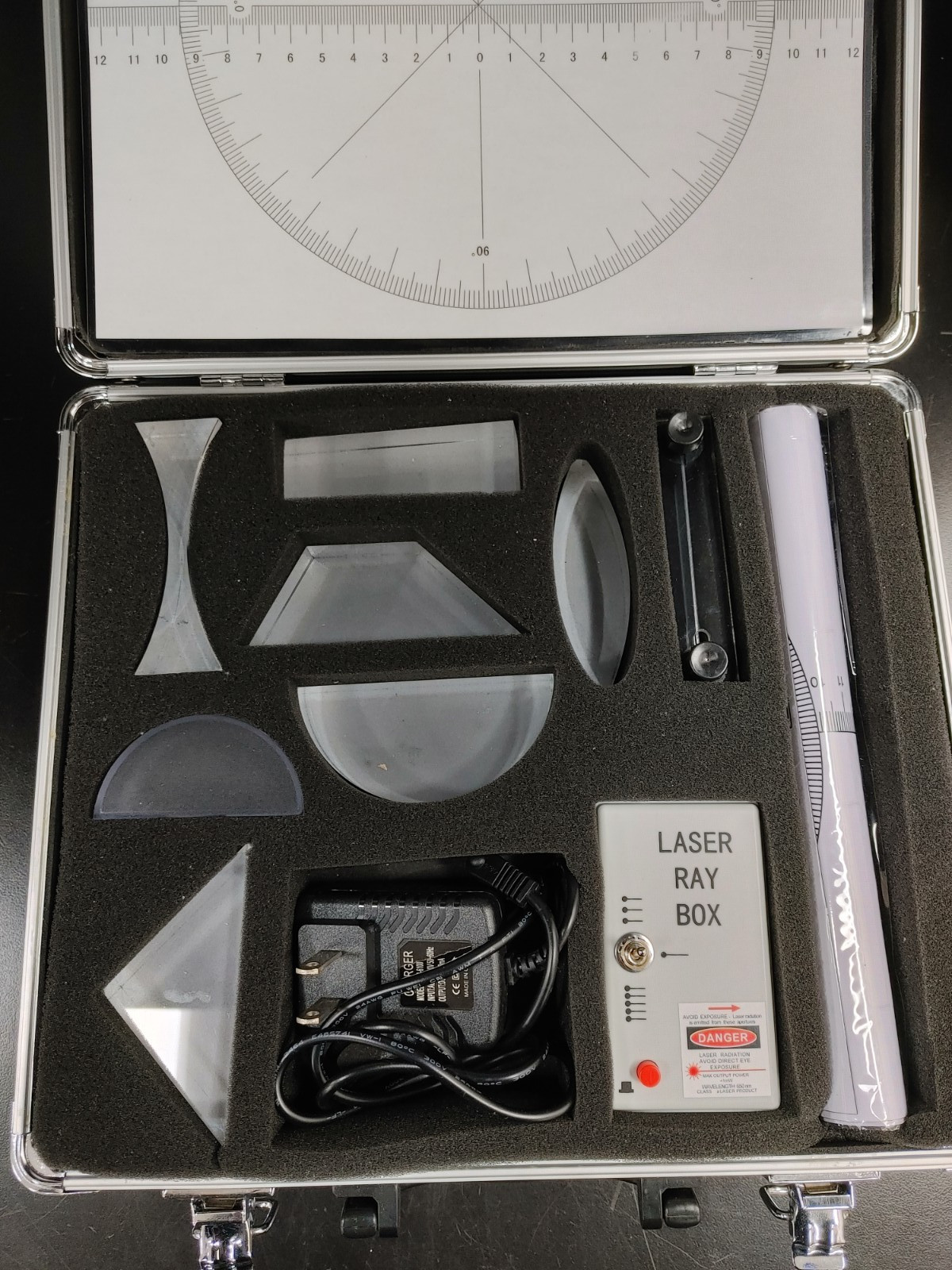UNITED SCEINTIFIC LODS01 Laser Optical Disk Set