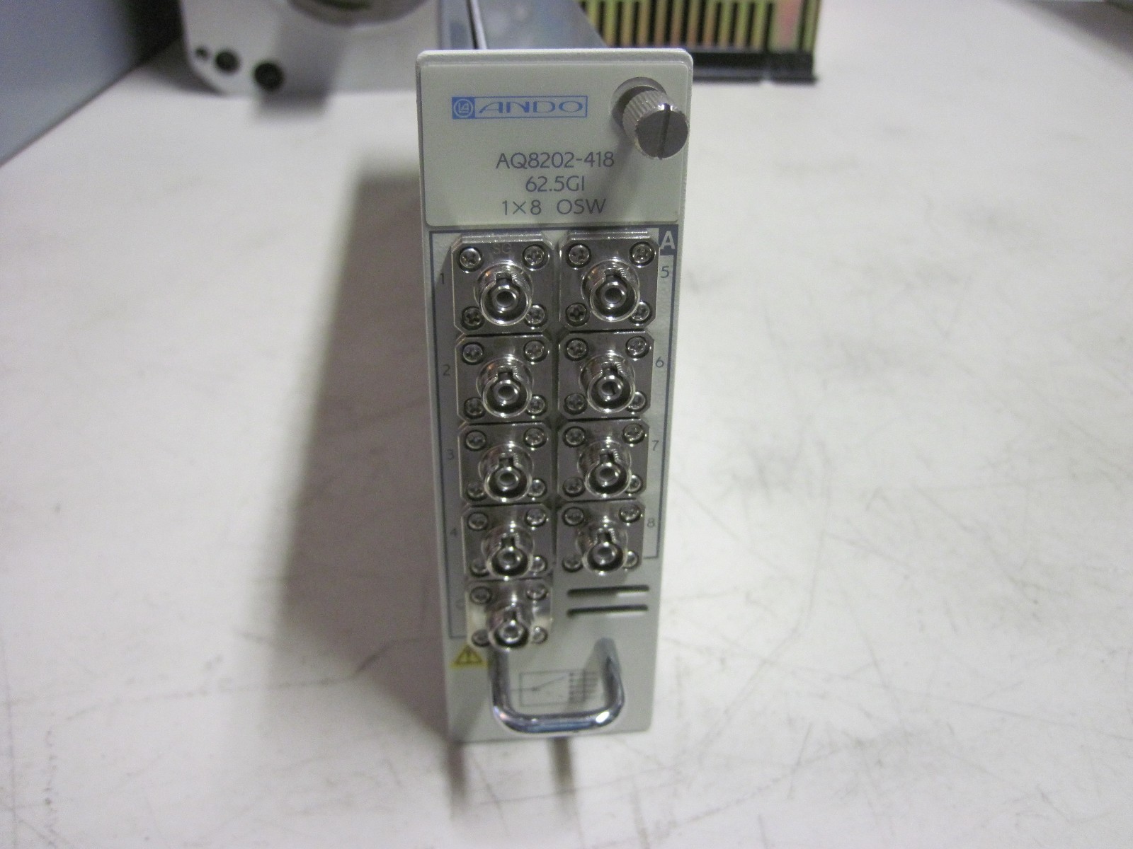 100% WARRANTY Ando Yokogawa AQ8202-418 Module 62.5GI Dual 1×84 OSW
