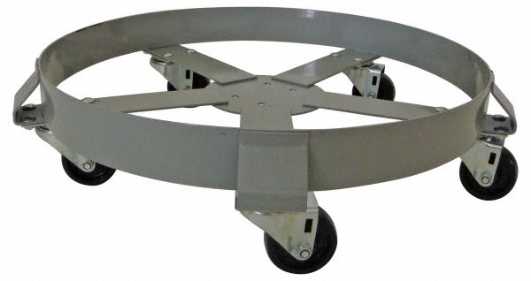 PRO-SOURCE 55 Gal Drum Dolly 1,250 Lb Capacity, For 1 Drum