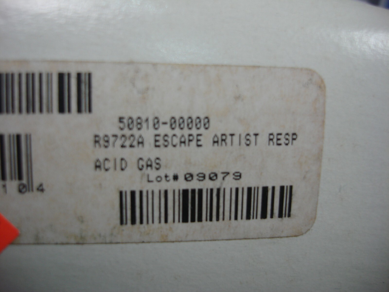 LOT OF 3 NEW AEARO AO SAFETY 50810 ESCAPE ARTIST ACID GAS MOUTH PIECE R9722A
