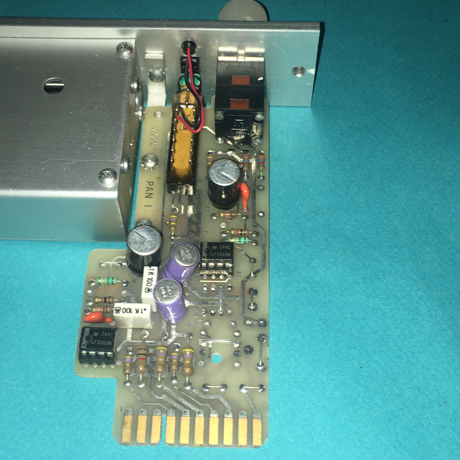 ADM FADER MODULE SLIDEX 3-010-3848 MIXING BOARD M4152-001 COMPONENT PAN 1 USA