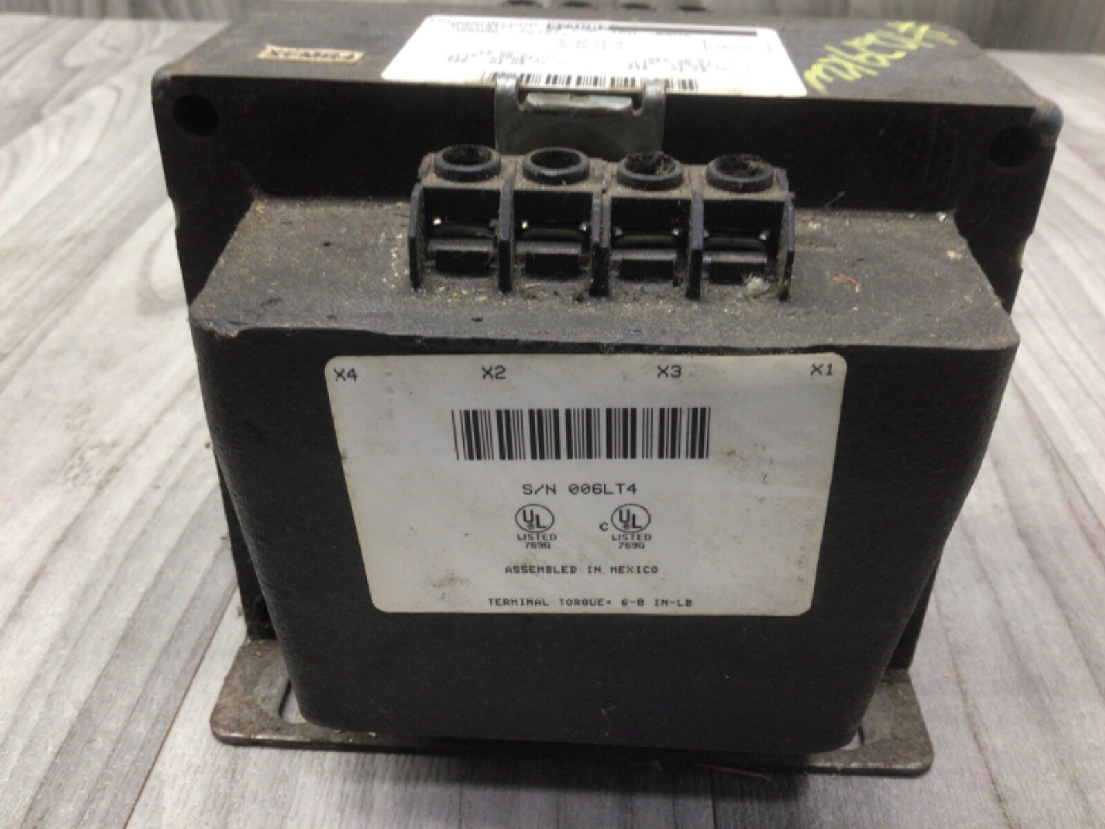 Thyssen Krupp Core & Coil Transformer 874DB2 KVA 0.750 1 P 60 hz #1029KWA7PR2