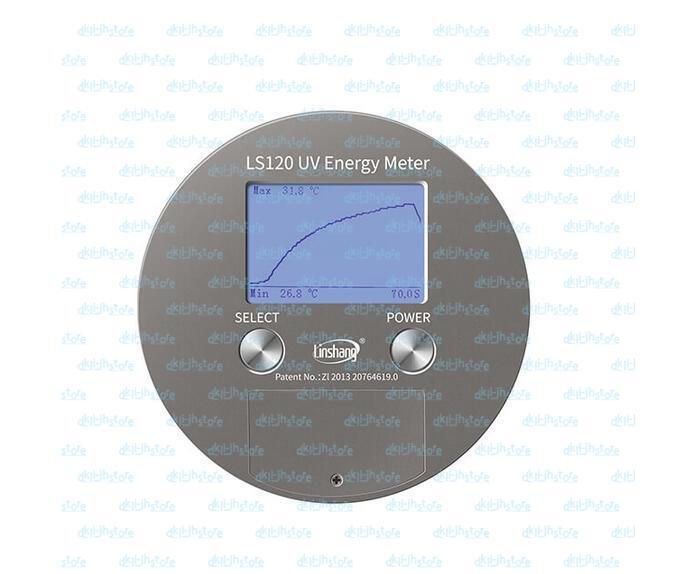 1PCS LS120 UV Energy Meter UV irradiance and temperature UV Energy meter New