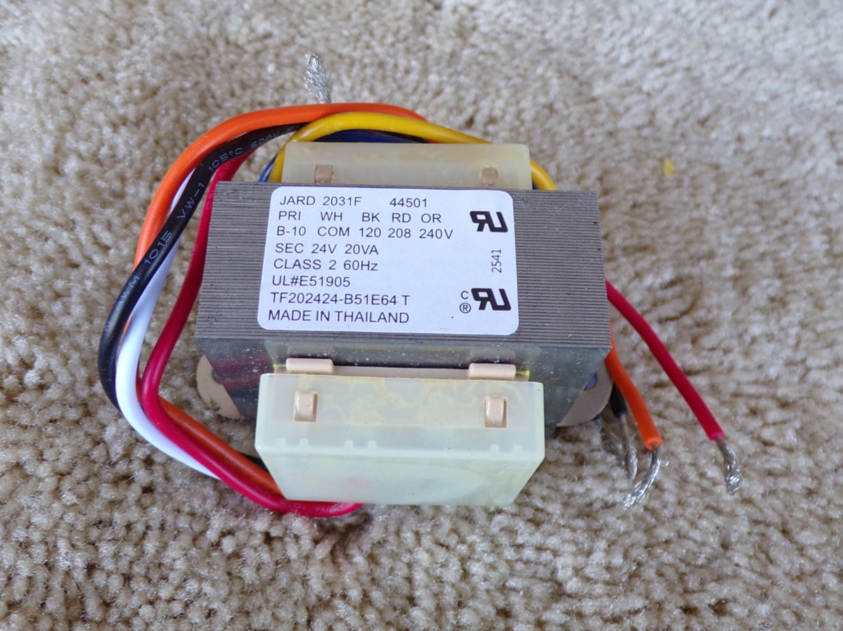 JARD 44501 Transformer 20VA 120/208-240V 24V @h16