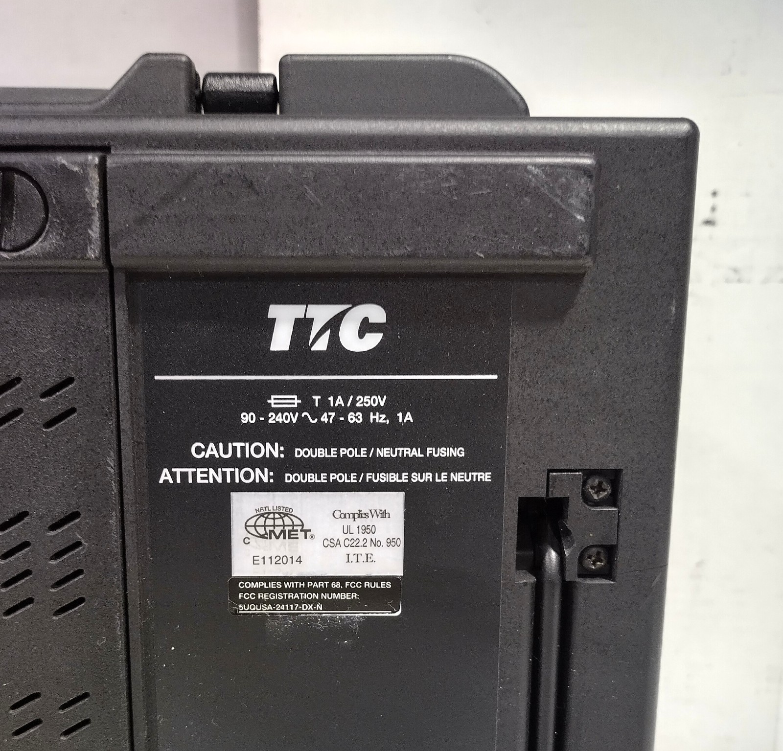 TTC T-Berd 950 Modular Field Communication Analyzer System – Power Tested