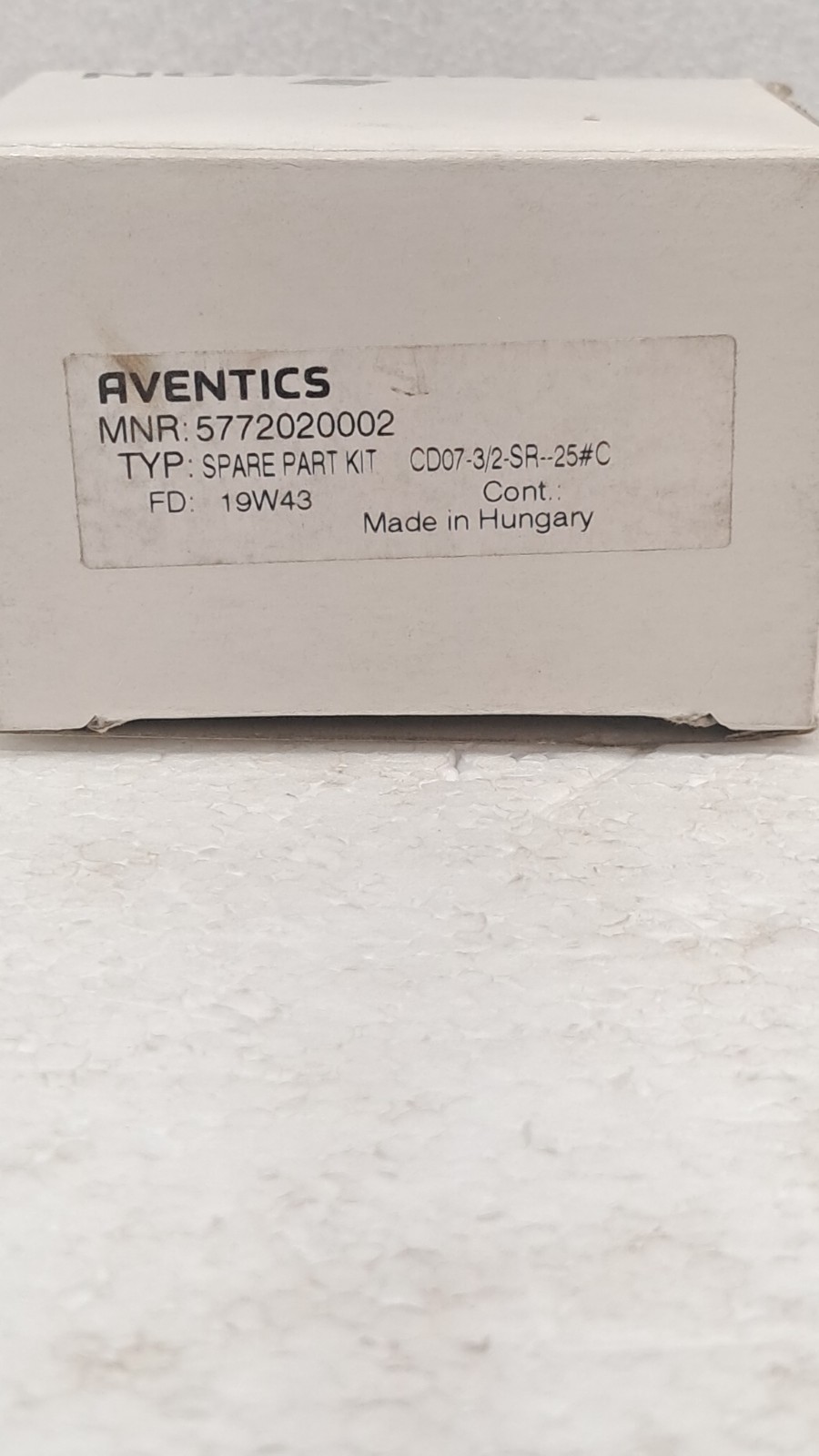 AVENTICS 5772020002 REPAIR KIT