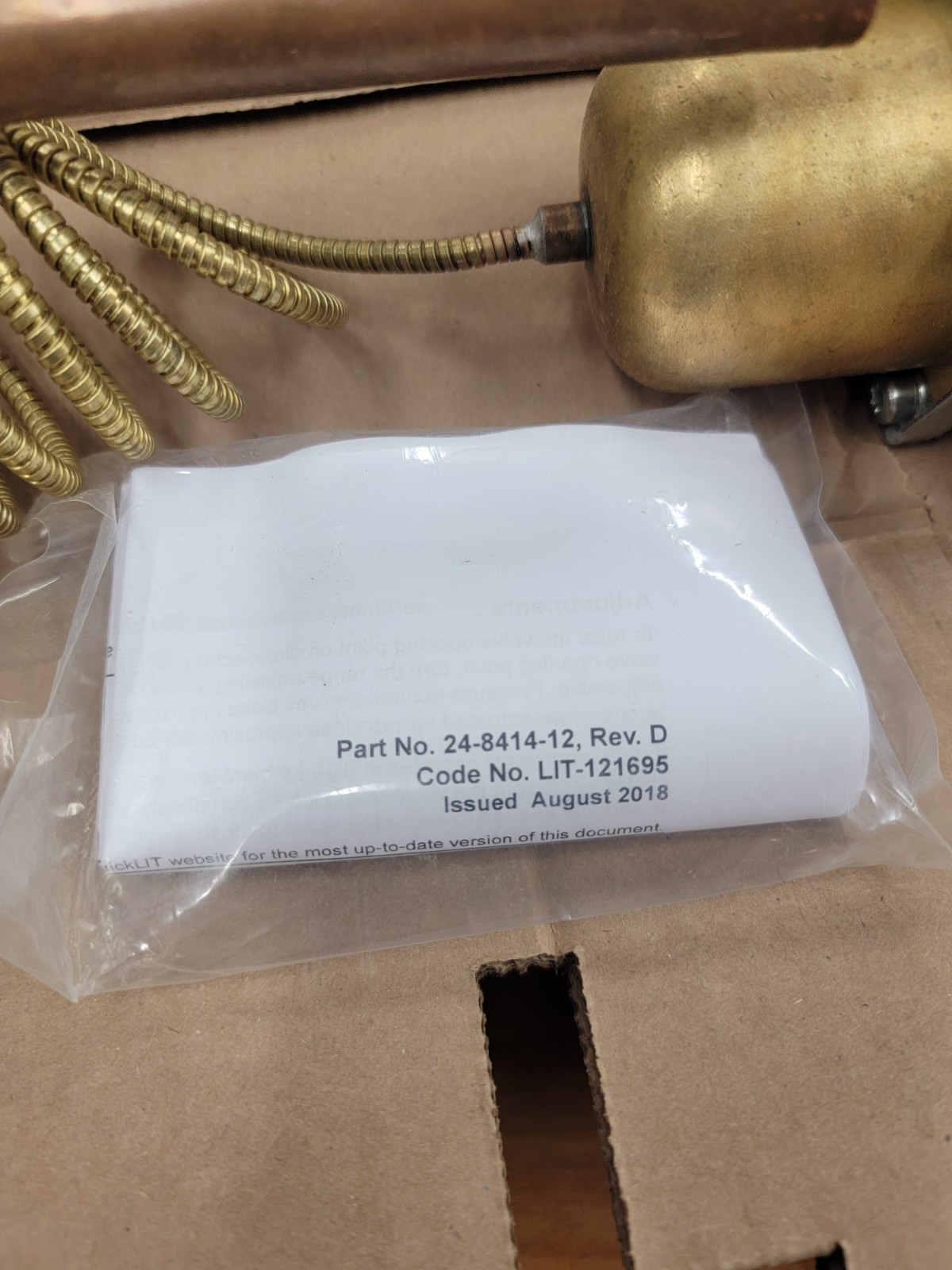 Johnson Controls V47AE-2C 1/4″ Water Valve Range 115-180 Deg F, 20RG40.