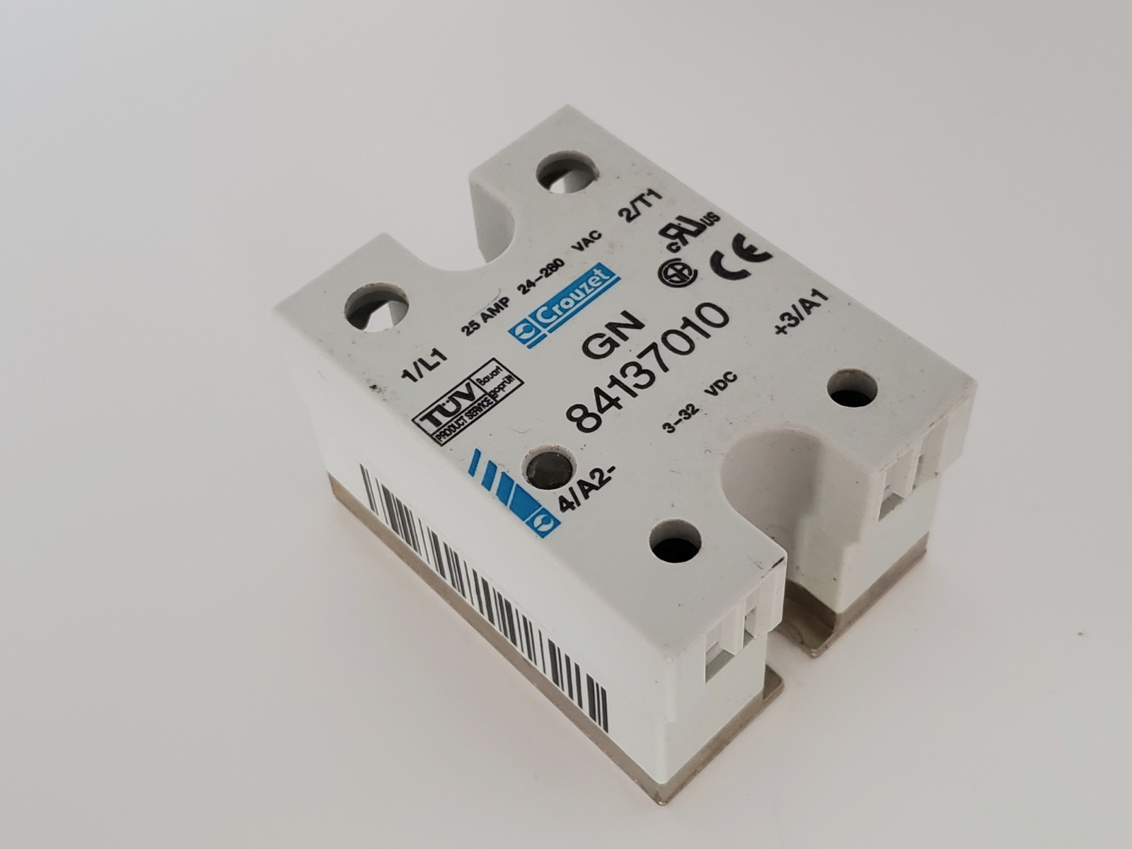CROUZET GN 84137010 SOLID STATE RELAY 25A 24-280V AC 3-32VDC