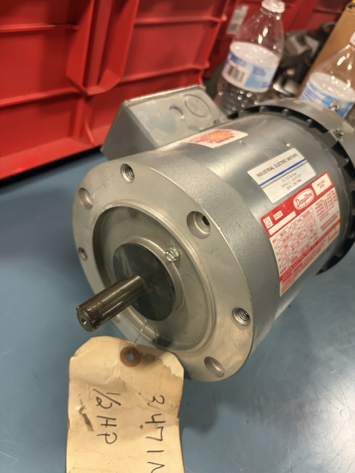 NEW NO BOX Dayton 3N471N Industrial Motor 3450/2850 RPM 1/2HP