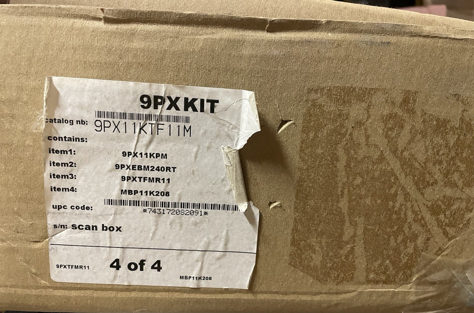 Eaton Hot Swap MBP11K208 MBP Bypass Module – Hardwired Rev 02