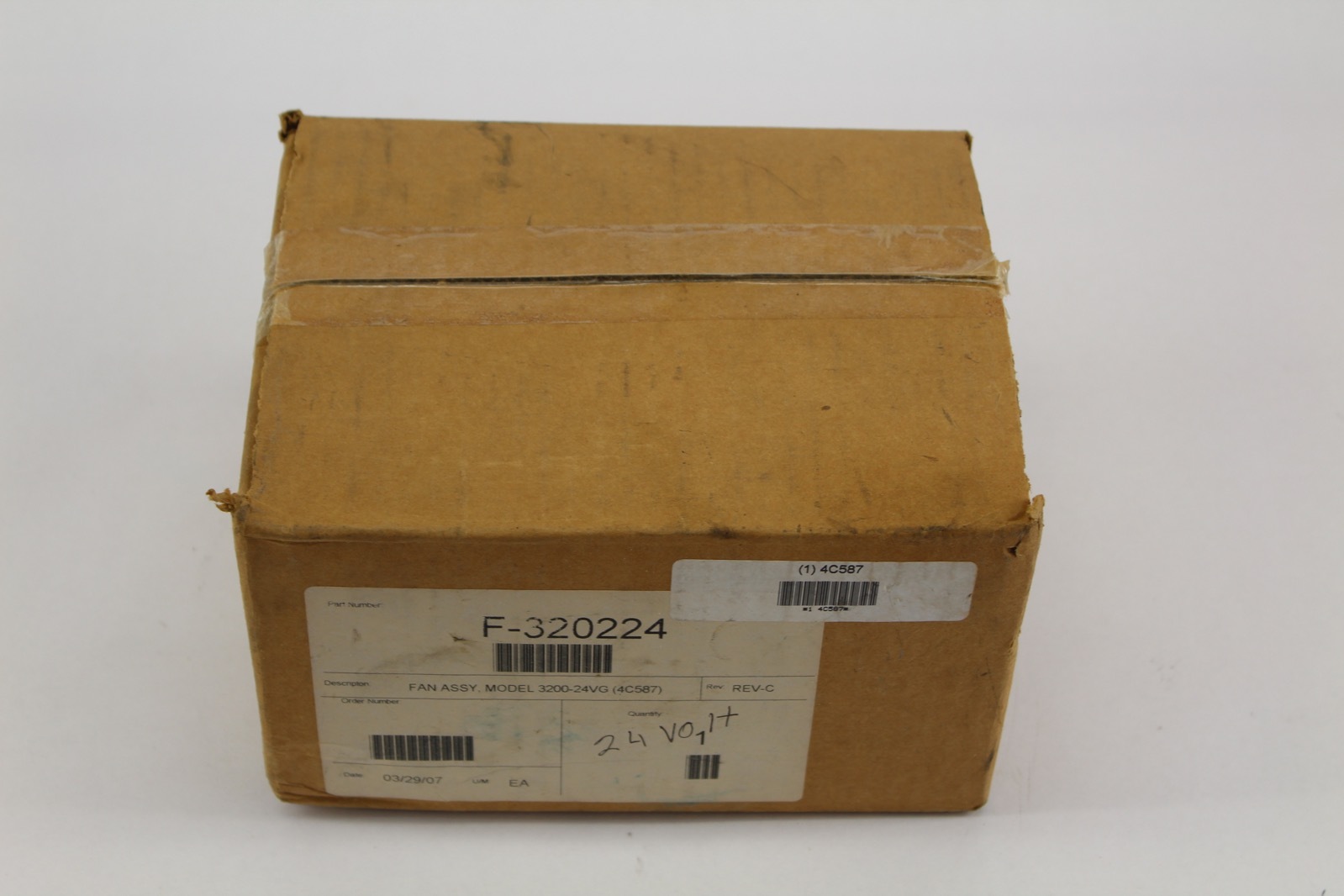 Fan Assembly Model 3200-24VG f-320224 *NEW* (B268)