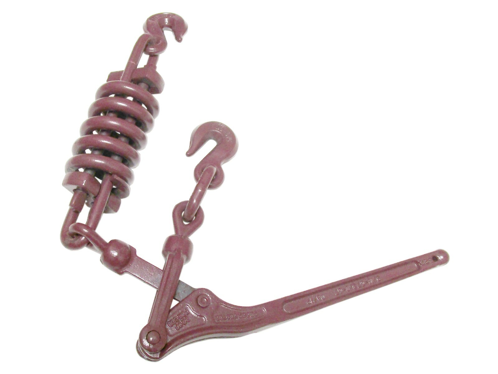 5/16 – 3/8″ Lever Load Binder with Compression Spring and Grab Hooks Tie Down