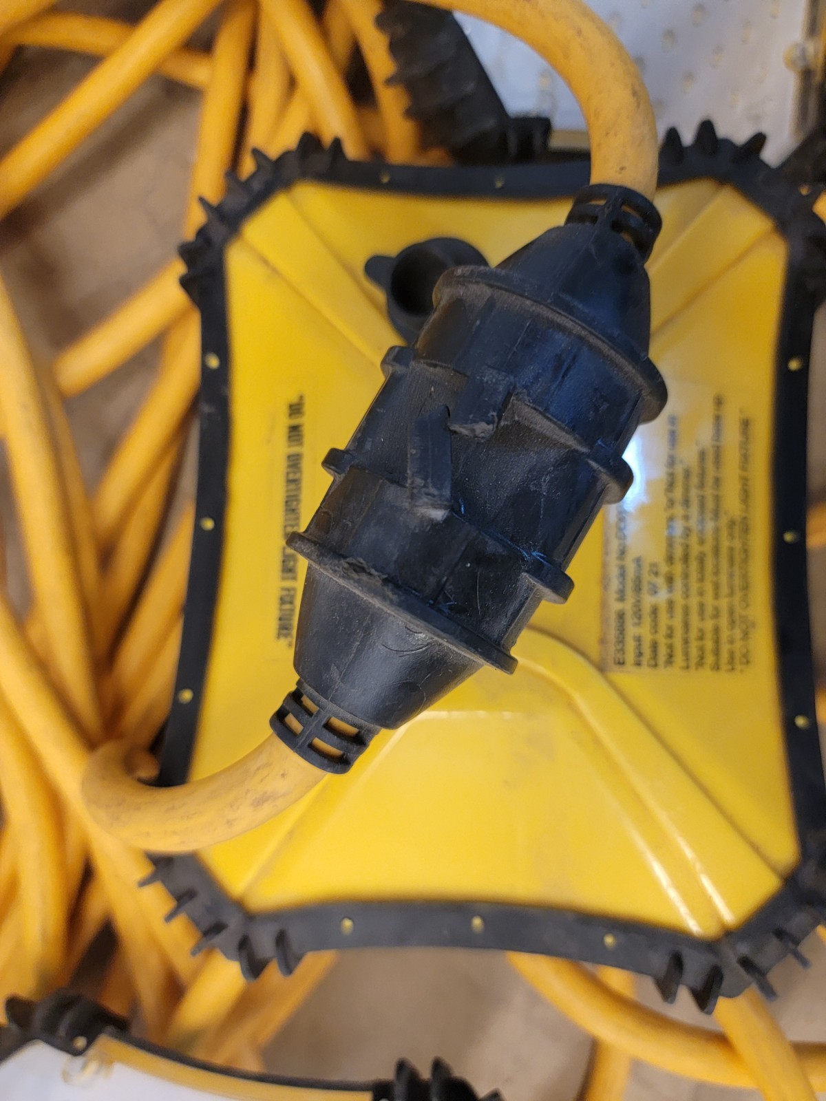 CEP 97132 9000lm Temporary Job Site Light Stringer 50 Ft