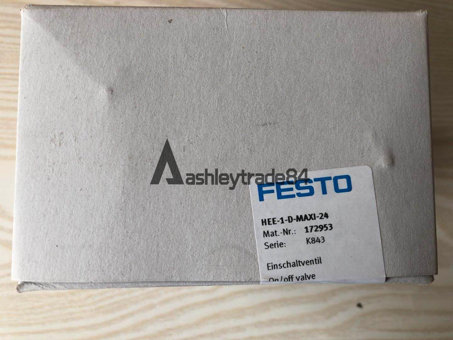1PC New Festo HEE-1-D-MAXI-24 172953 Shut off valve