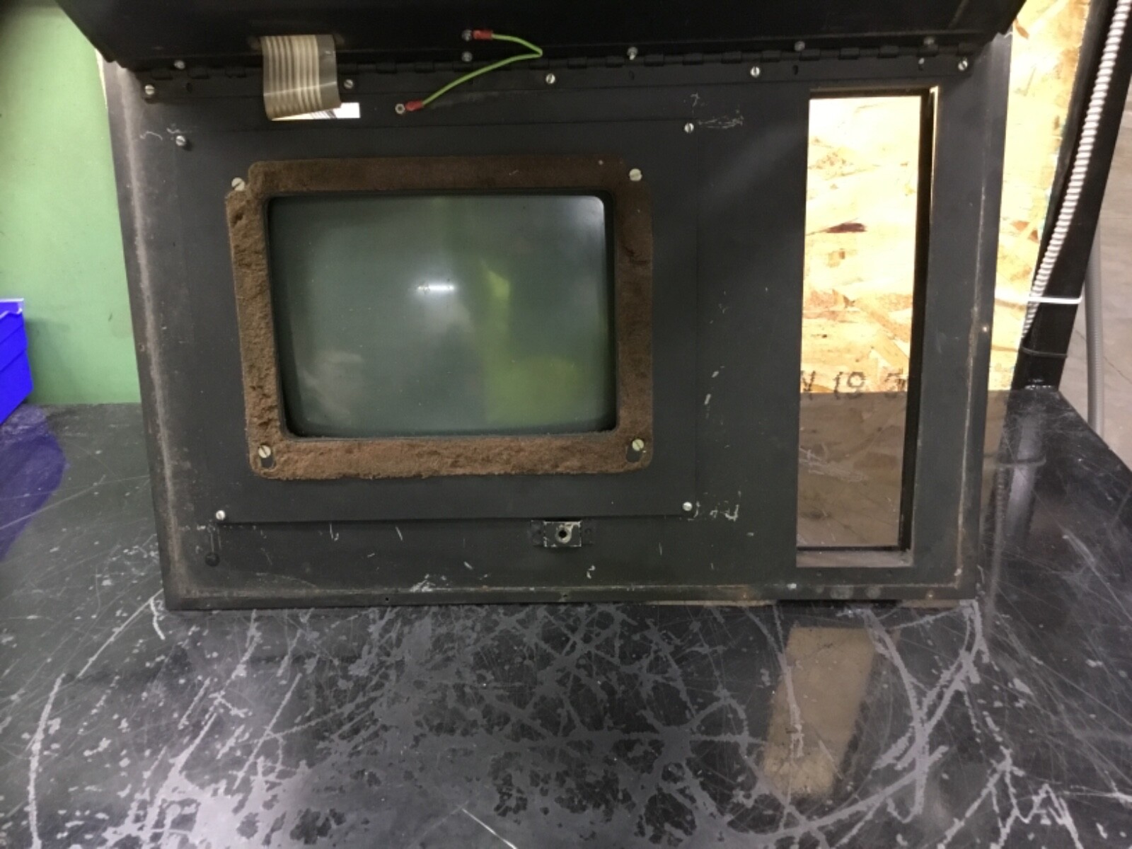 Van Dorn CRT Pathfinder Control Panel Data Ray Monitor 800126 / DR6312 #02E56PR6