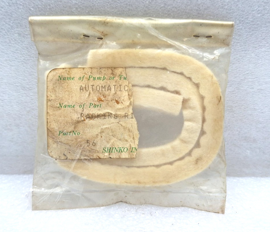 SHINKO PART NO. 56 PACKING RING NEW FAST SHIPPING